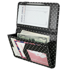 Mymazn Black & White Polka Dots Expandable Server Book — main product view